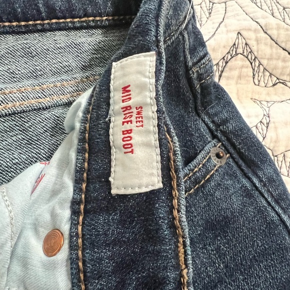 New Lucky Brand Dark Blue Denim Jeans - Picture 3 of 7